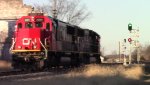 CN L544 about to knock down a signal 